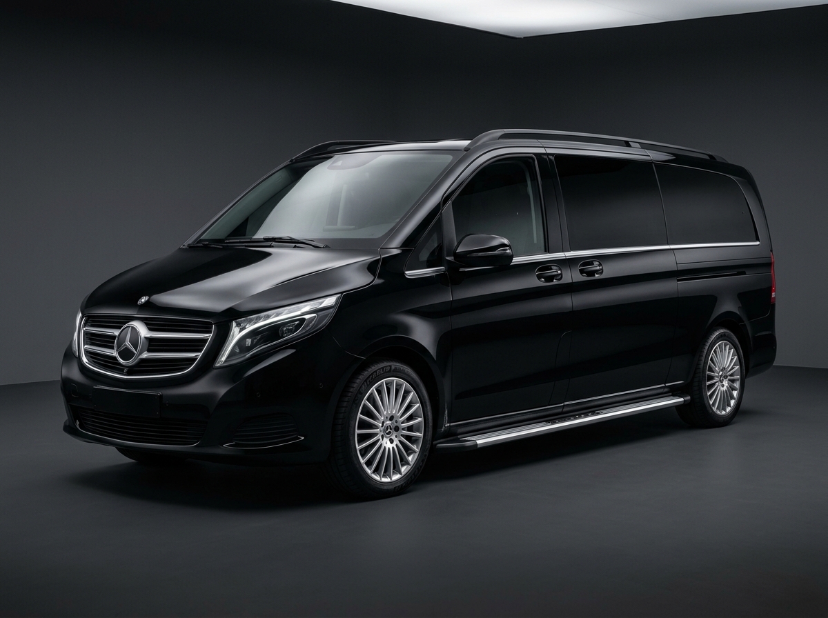 LandJet / V-Jet bespoke luxury Mercedes V-Class chauffeur hire London