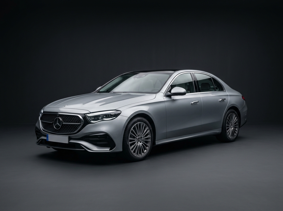 Mercedes E-Class luxury hire London corporate chauffeur