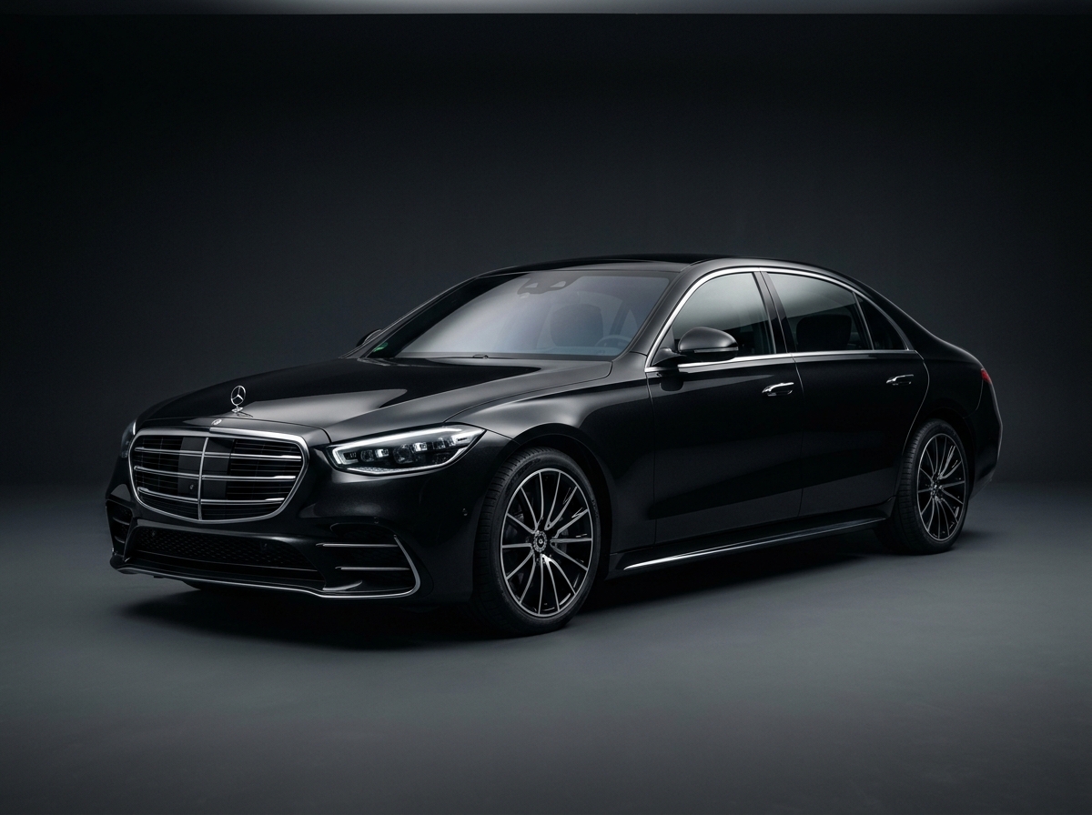 Mercedes S-Class executive chauffeur car — premium hire London