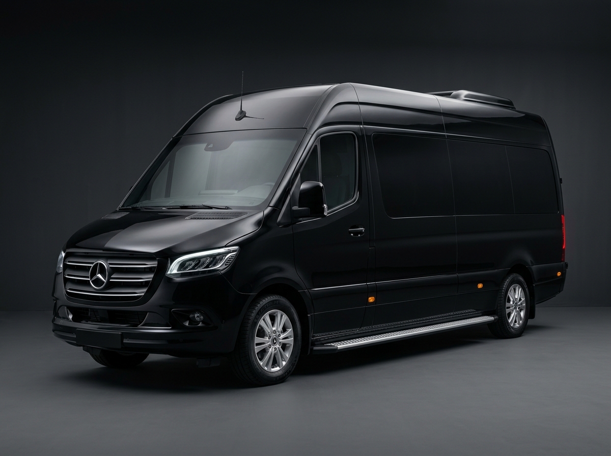 Mercedes Sprinter VIP executive shuttle hire London