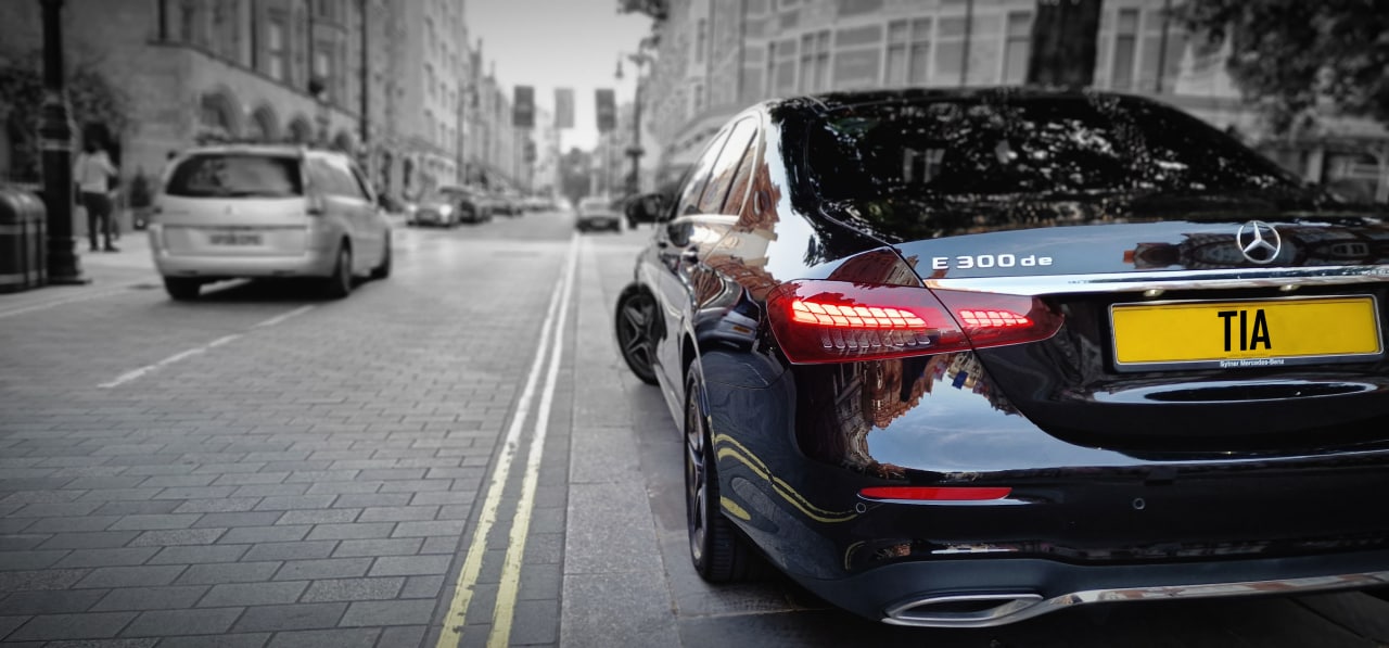 Elegant TIA Luxury vehicle detail — luxury chauffeur London
