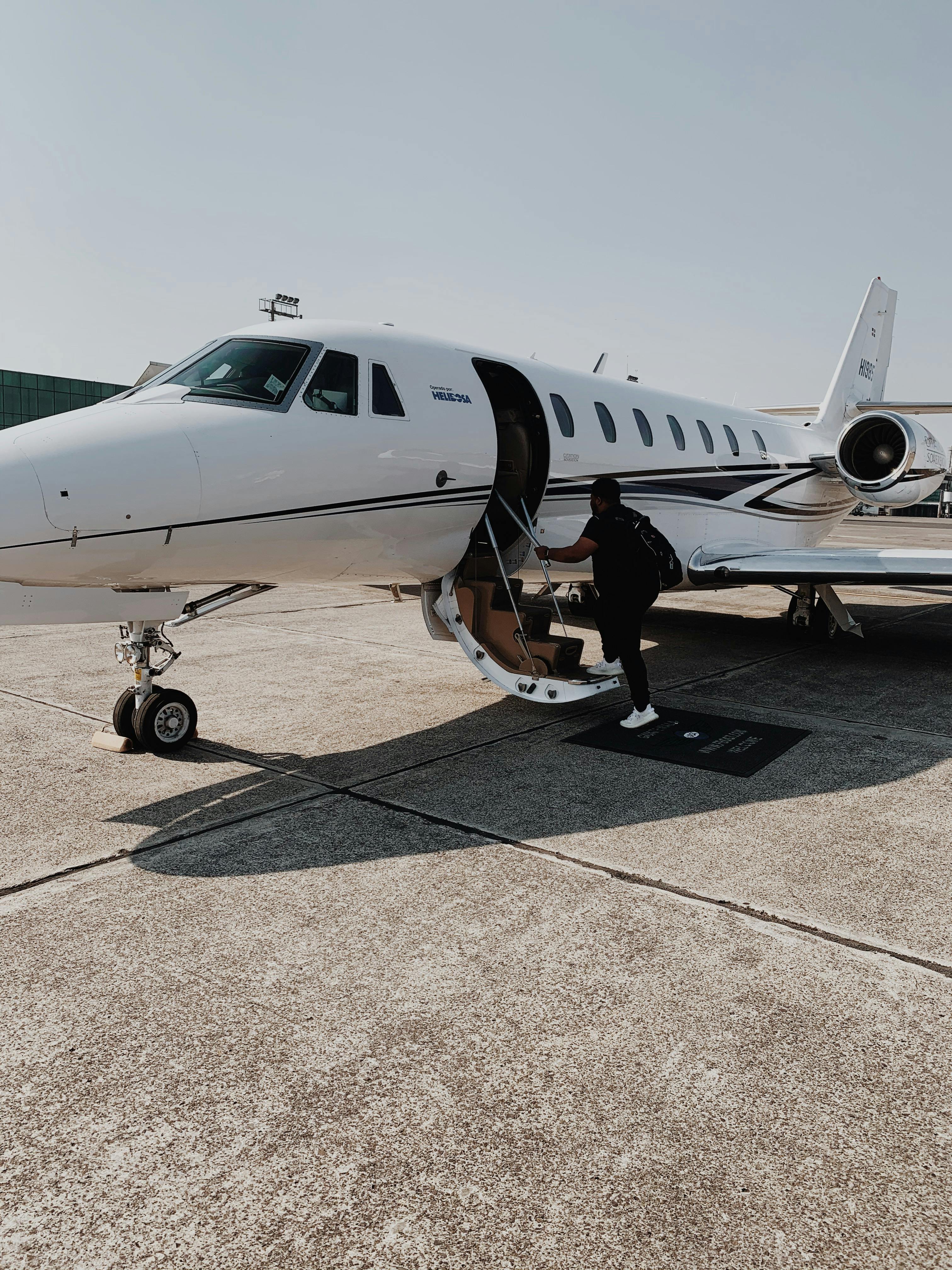 Exclusive private jet charter available through TIA Luxury Cars global aviation network